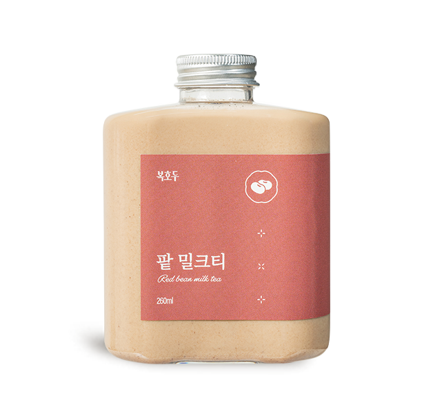 팥밀크티